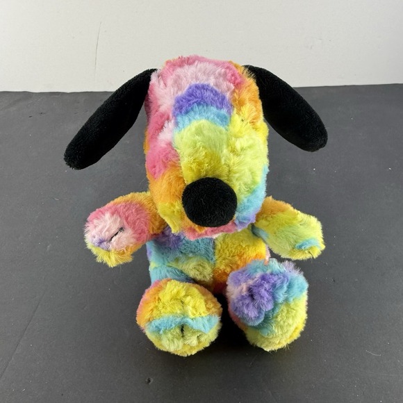 Hallmark Other - Hallmark Snoopy 8" Plush Rainbow Colorful
